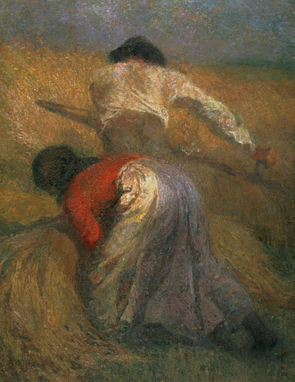 Colheita de Adolphe Joseph Thomas Monticelli