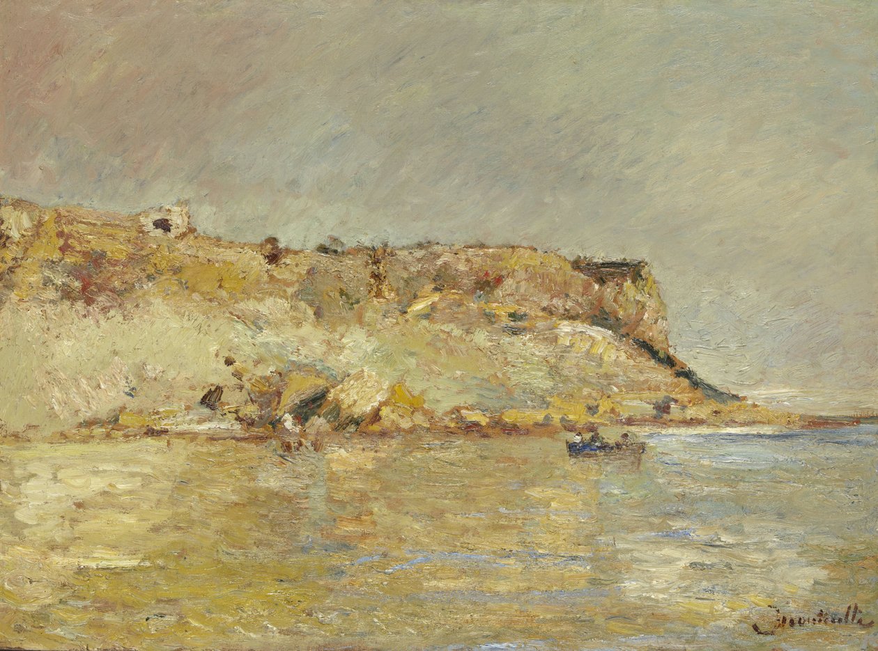 Kustgebergte de Adolphe Joseph Thomas Monticelli