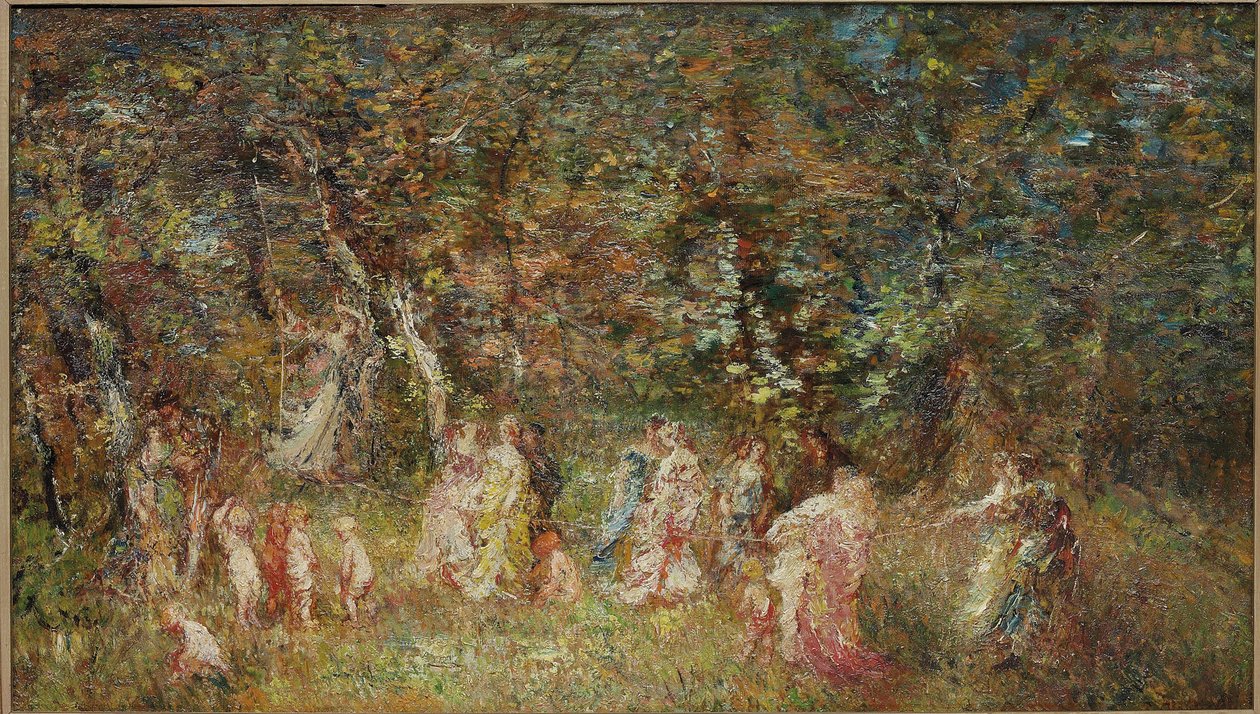 O balanço de Adolphe Joseph Thomas Monticelli