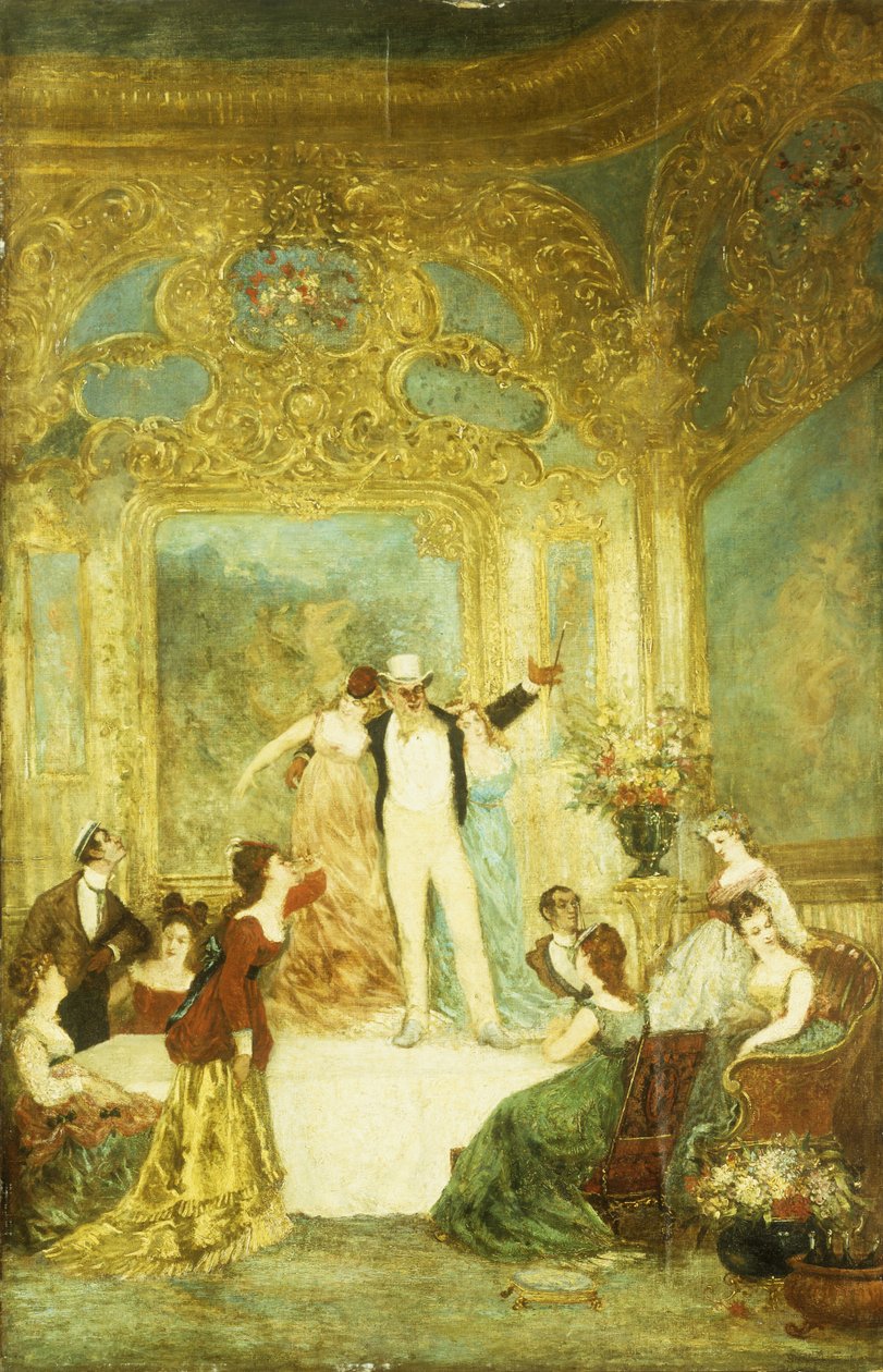 Uma noite no Paiva de Adolphe Joseph Thomas Monticelli