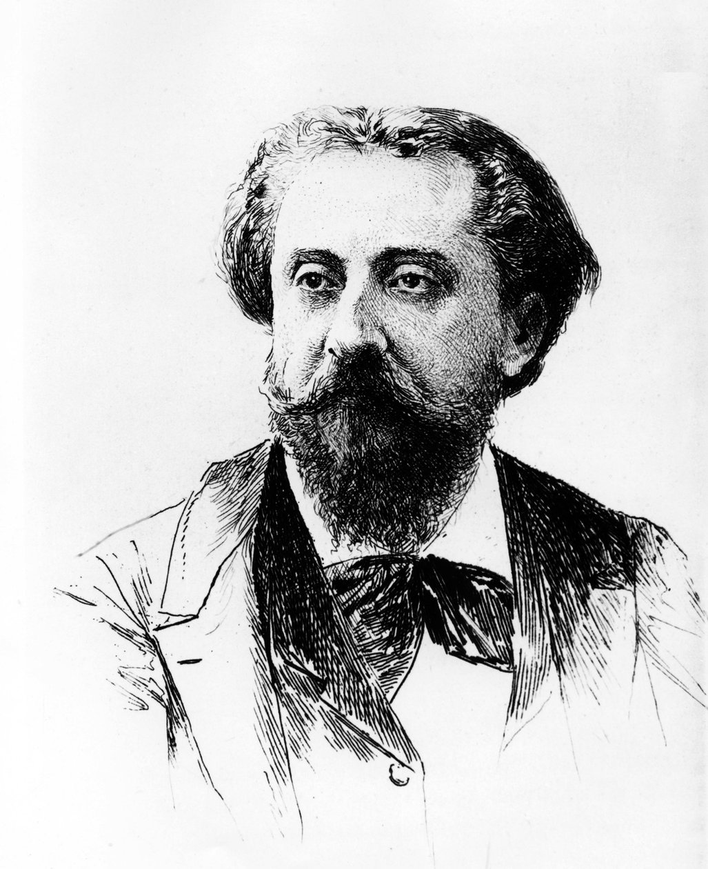 Catulle Mendes de Adolphe Lalauze