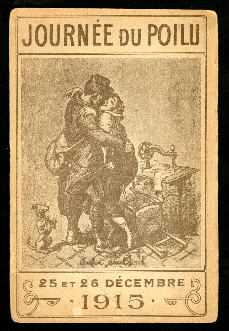 "Journee Du Poilu" de Adolphe Leon Willette