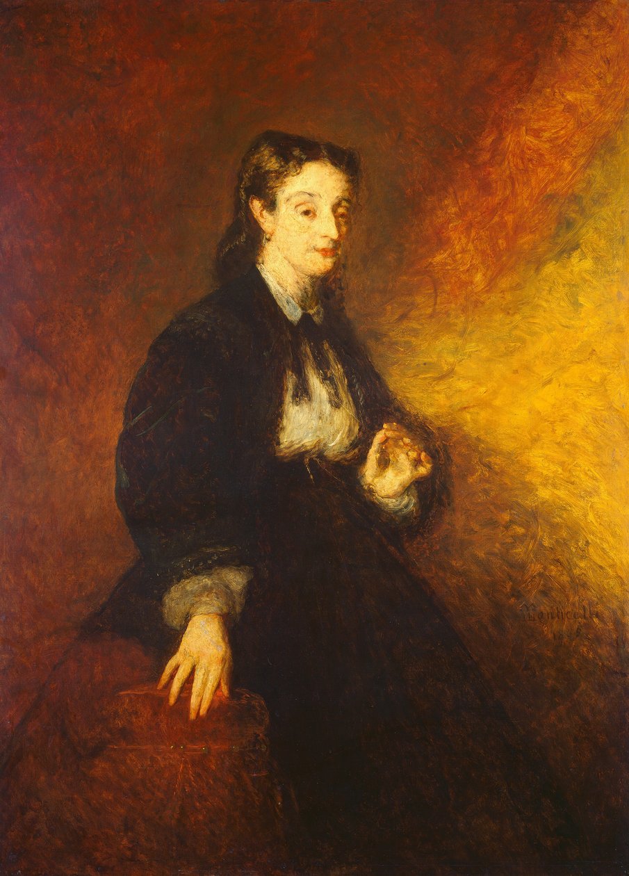 Madame Cahen, 1869. de Adolphe Monticelli