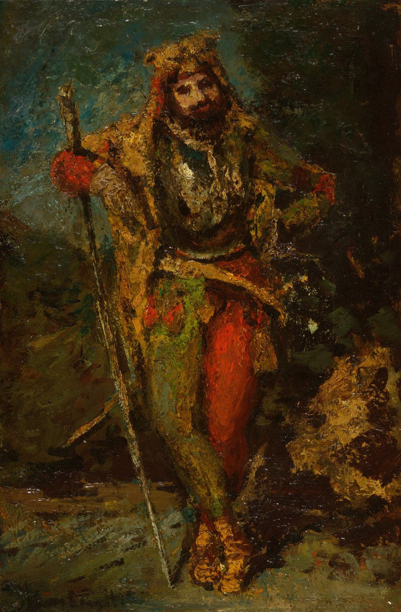 Mephisto da Ópera Fausto, 187086. de Adolphe Monticelli