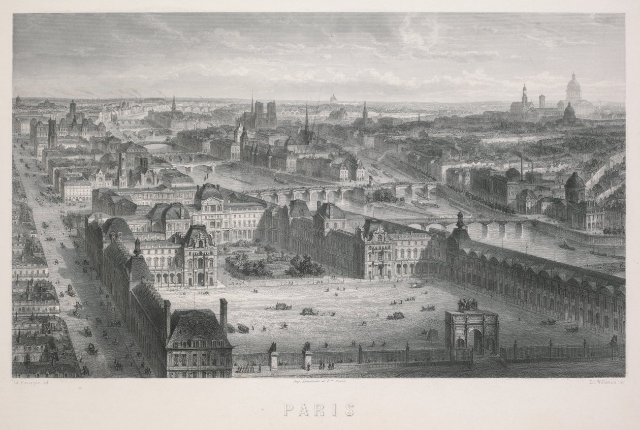 Paris de Adolphe Rouargue
