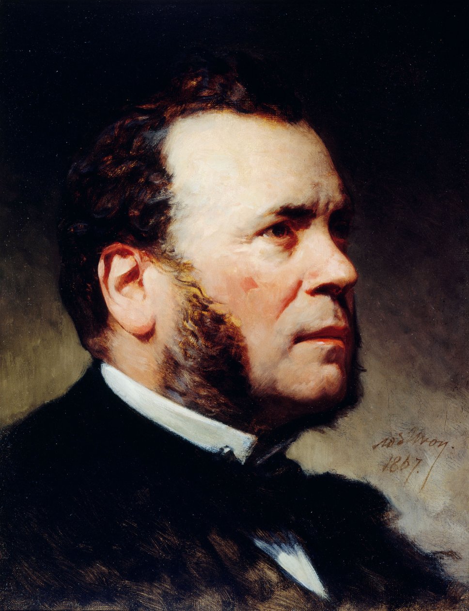 Retrato de Ferdinand Barrot (1806-83) 1867 de Adolphe Yvon