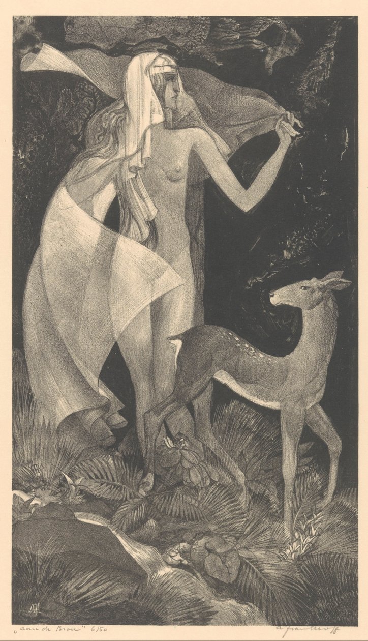Na fonte (título original no objeto) de Adriaan J. van 