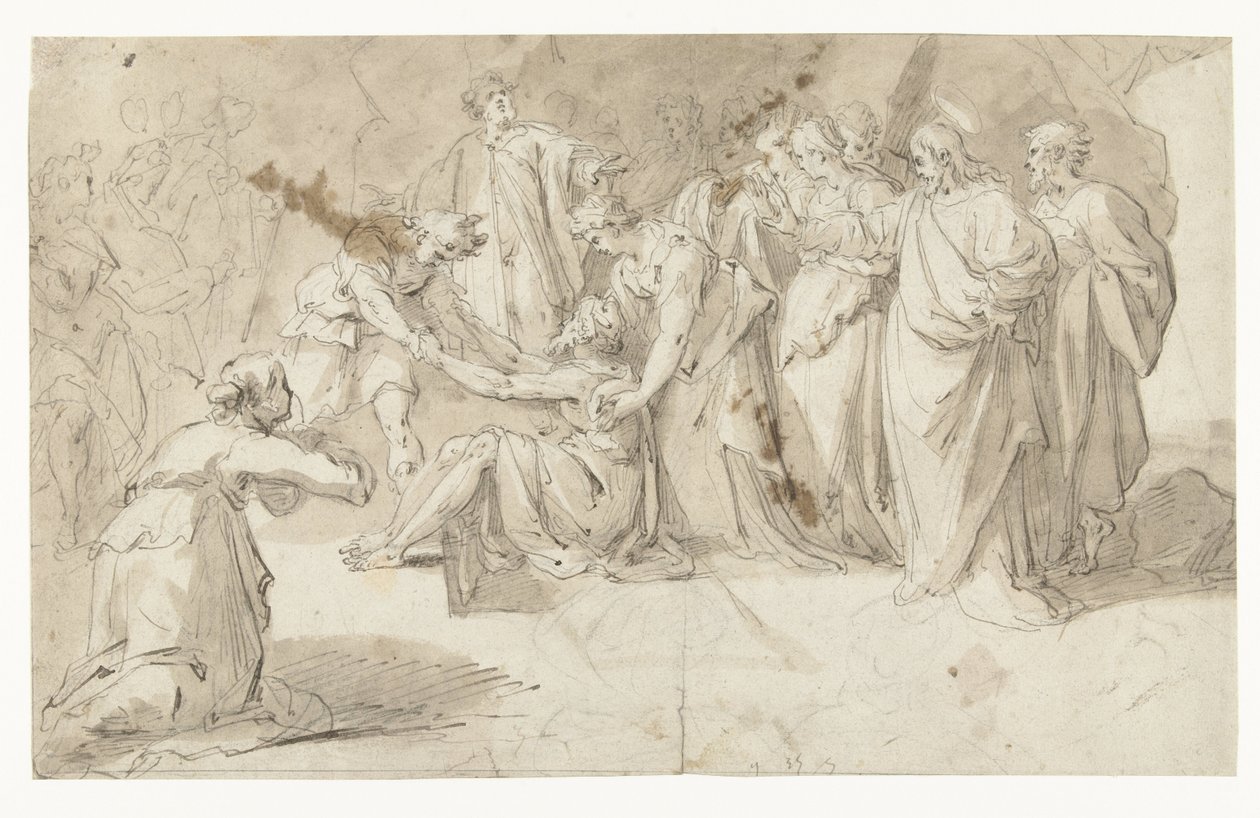 Renascimento de Lázaro de Adriaan de Weerdt