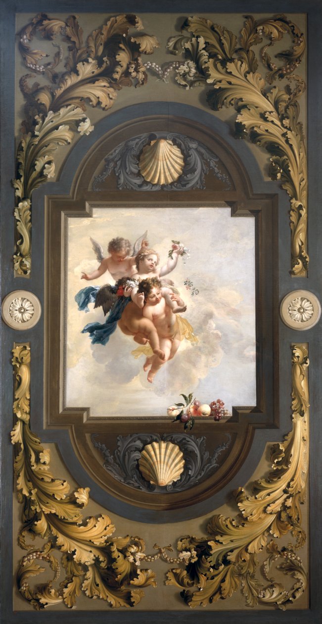 Quatro Putti, c. 1696 de Adriaan van der Werff