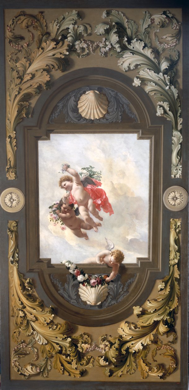 Três Putti, 1696 de Adriaan van der Werff