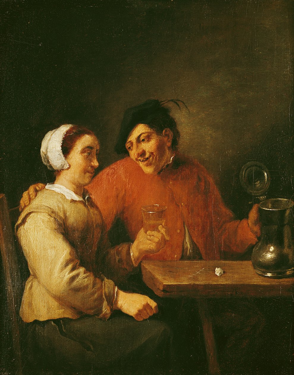 Bebedores de Adriaen Brouwer