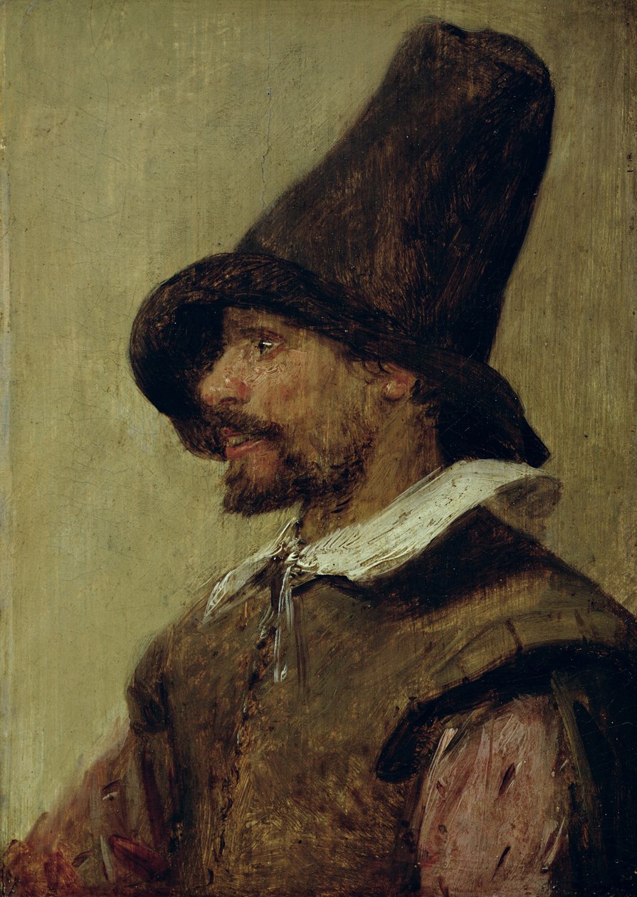 Retrato de um homem de Adriaen Brouwer