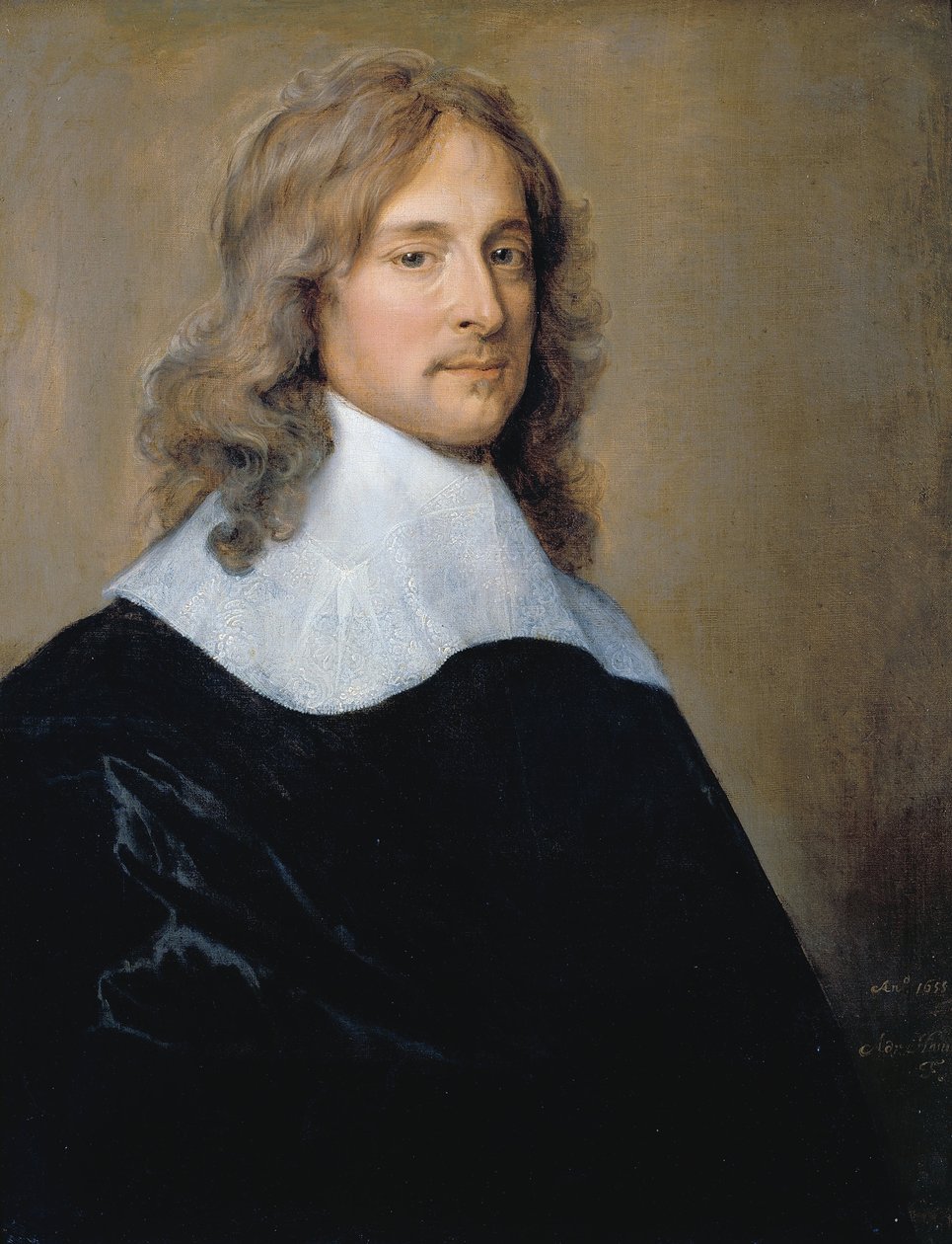 Retrato de um homem de Adriaen Hanneman