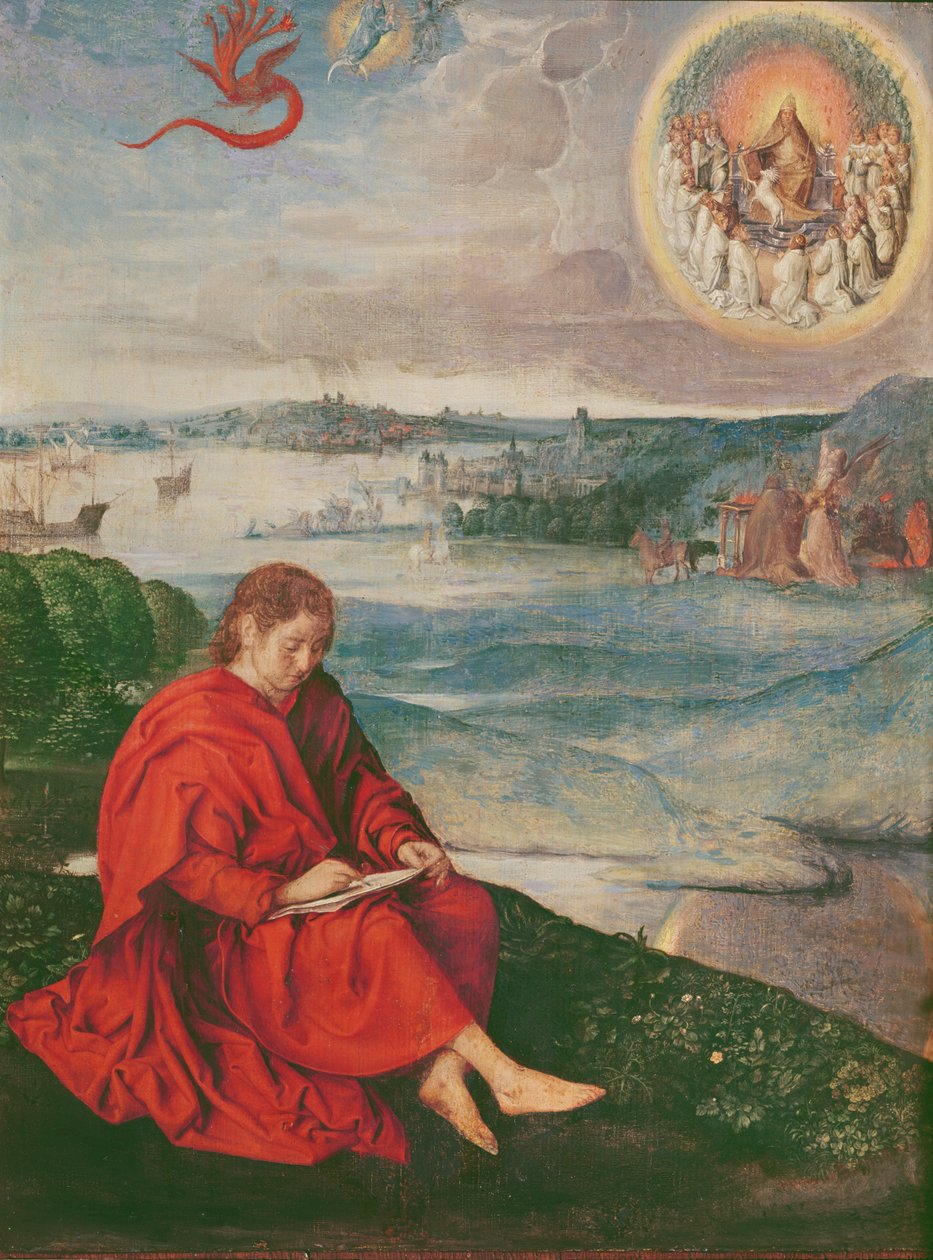 São João de Patmos de Adriaen Isenbrandt or Isenbrant