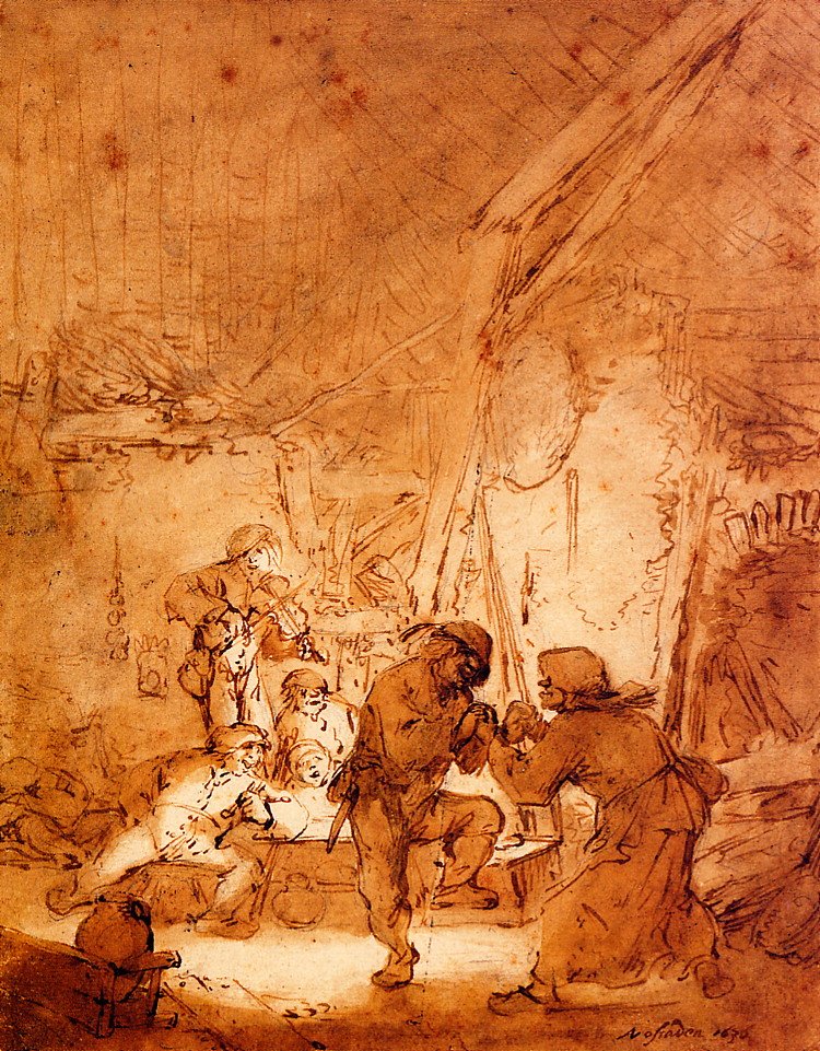 Agricultores Dançantes de Adriaen Jansz. van Ostade