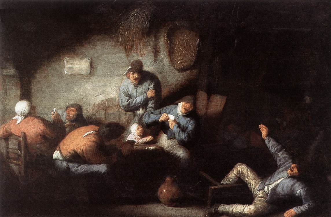 Inn Scene de Adriaen Jansz. van Ostade