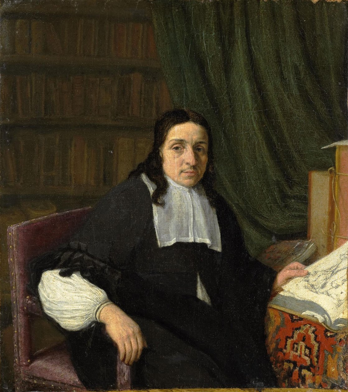 Retrato de um estudioso de Adriaen Jansz. van Ostade