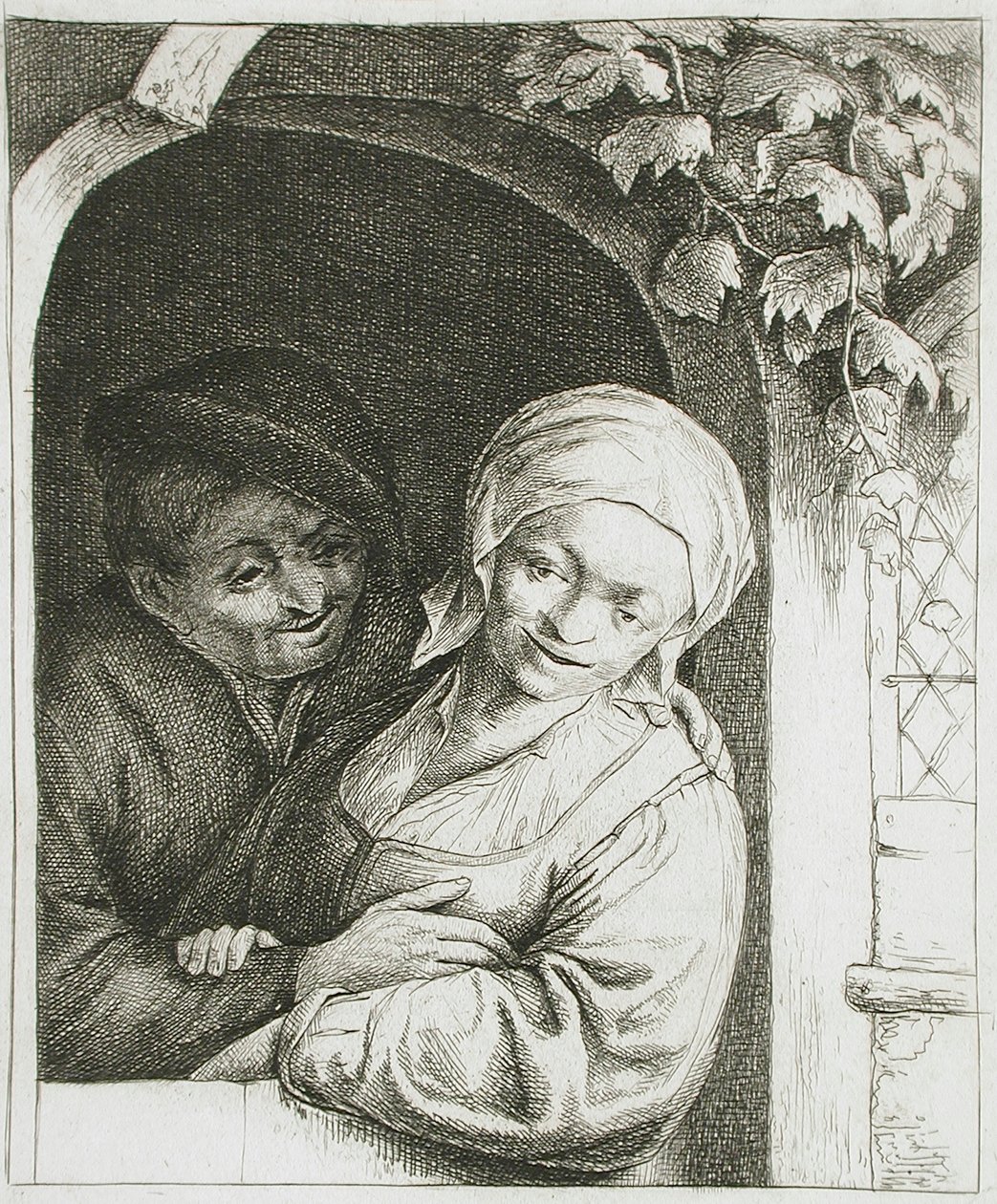 Village Romance de Adriaen Jansz. van Ostade
