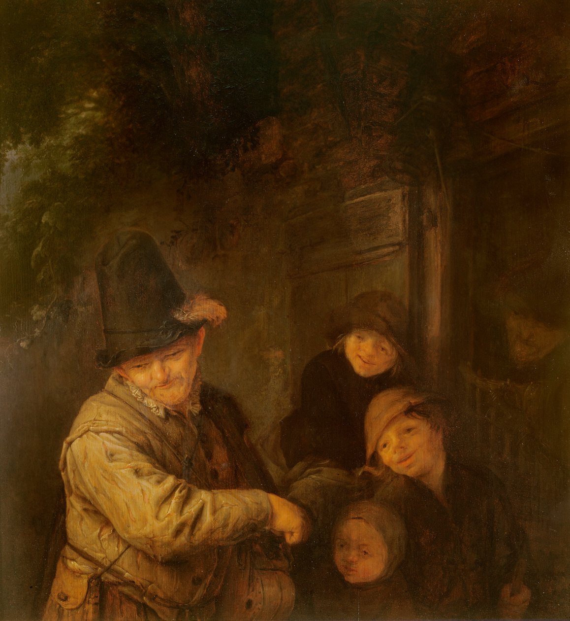 O Músico Itinerante, século XVII de Adriaen Jansz. van Ostade