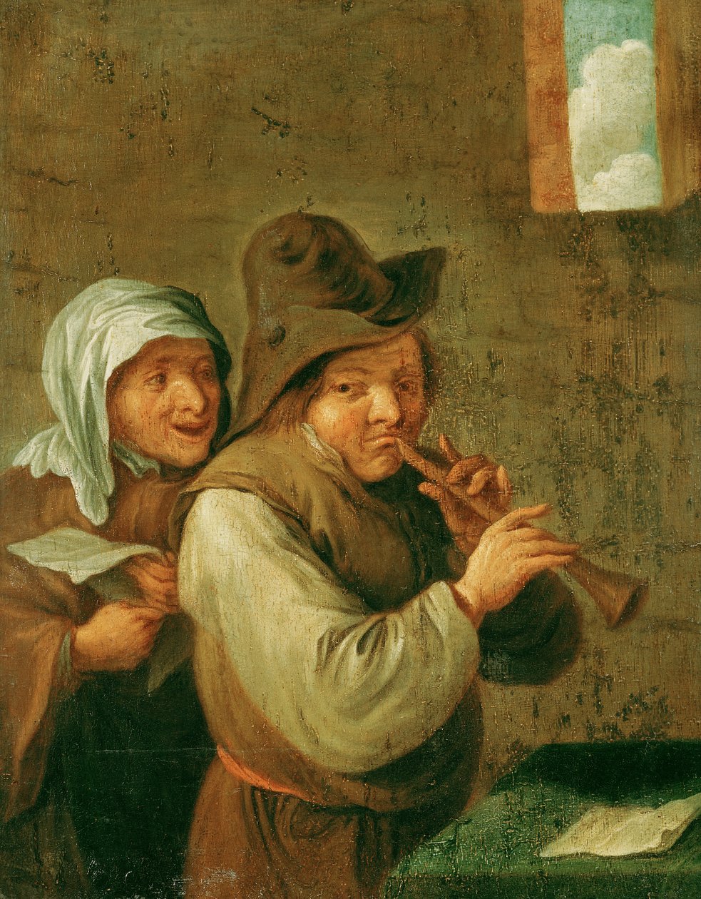 O velho casal de Adriaen Jansz. van Ostade