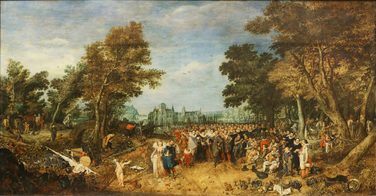 Alegoria da trégua de Adriaen van de Venne