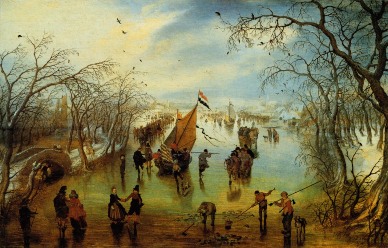 O inverno de Adriaen van de Venne
