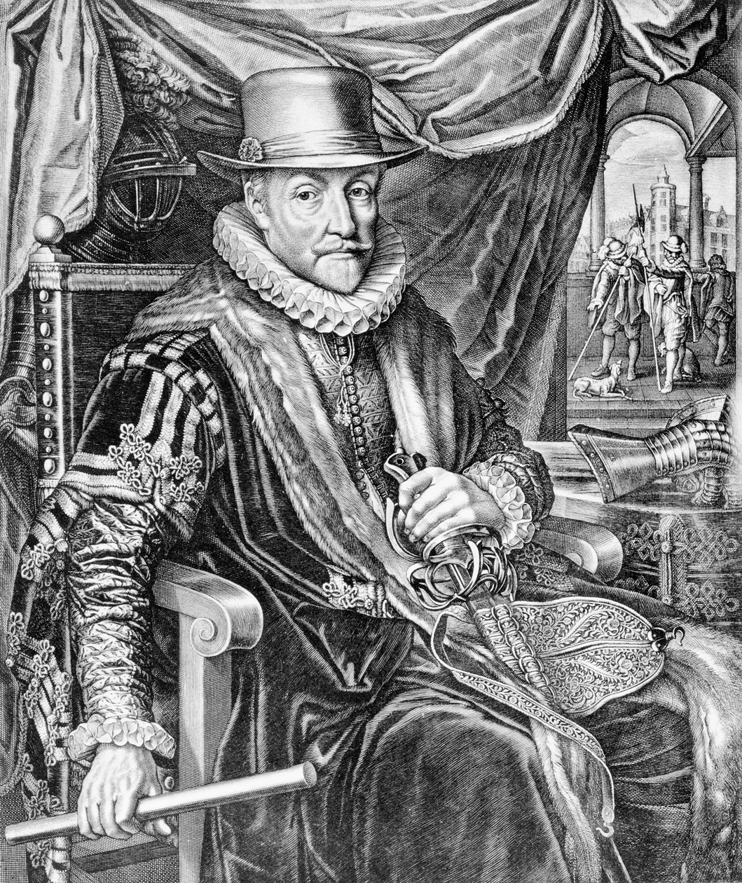 Guilherme I, Príncipe de Orange, gravado por Willem Jacobsz Delff, 1623 de Adriaen van de Venne