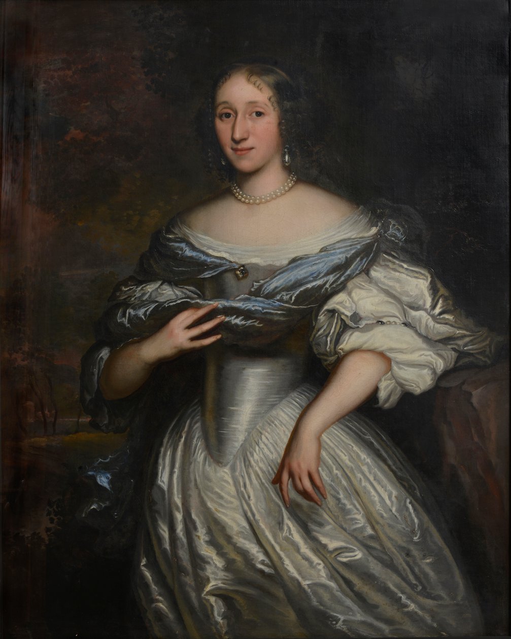 Princesa Henrietta-Anne, Desconhecida (Óleo sobre tela) de Adriaen (attr.to) Hanneman