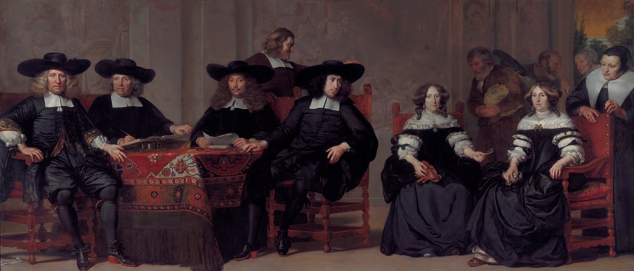 Governadores e Governantas da Casa de Hóspedes dos Antigos Homens e das Mulheres de Adriaen Backer