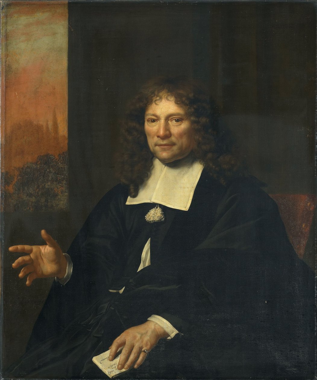 Retrato de Daniel Nielius (1610-1689) de Adriaen Backer