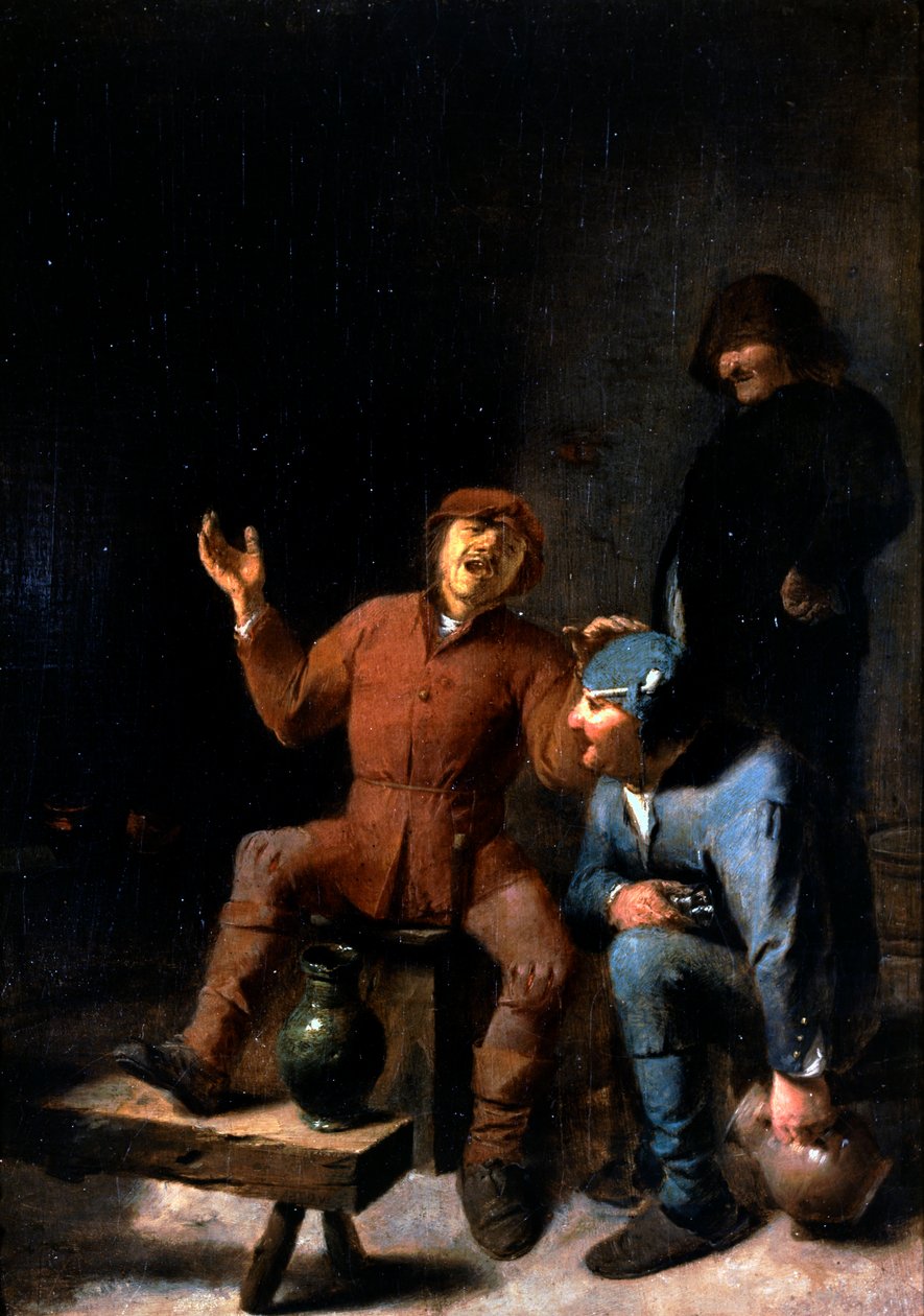 Francês: La Chanson à boire Cantores de Adriaen Brouwer