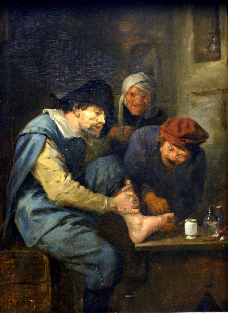 A operação do pé de Adriaen Brouwer