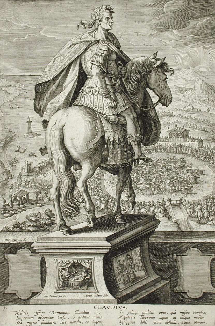 Cláudio de Adriaen Collaert