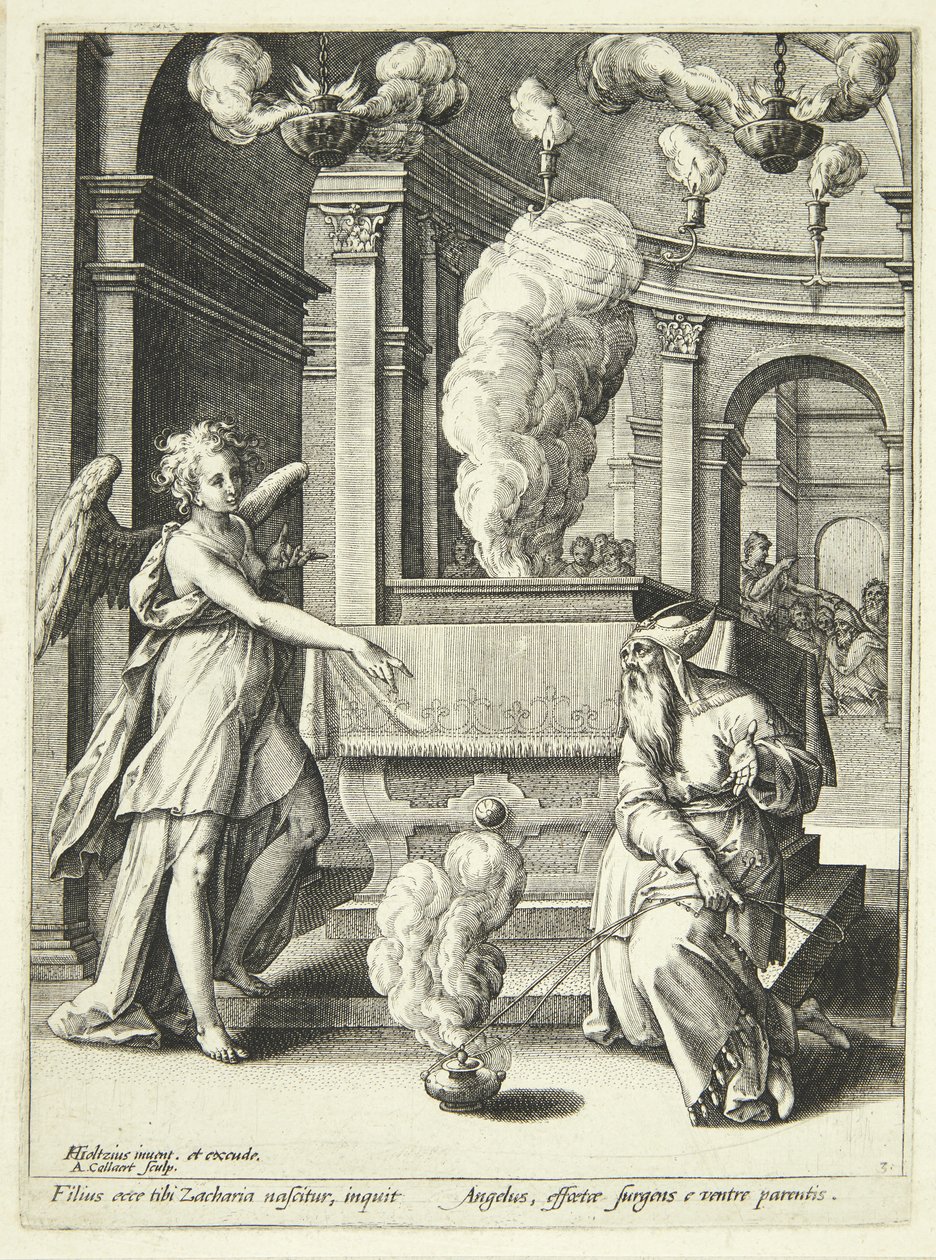 Anunciação de João de Adriaen Collaert