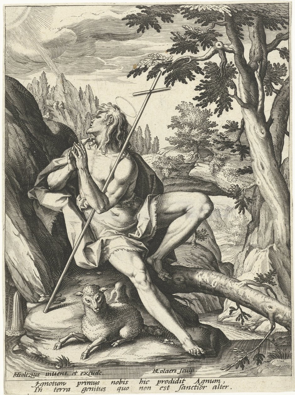 João Baptista de Adriaen Collaert