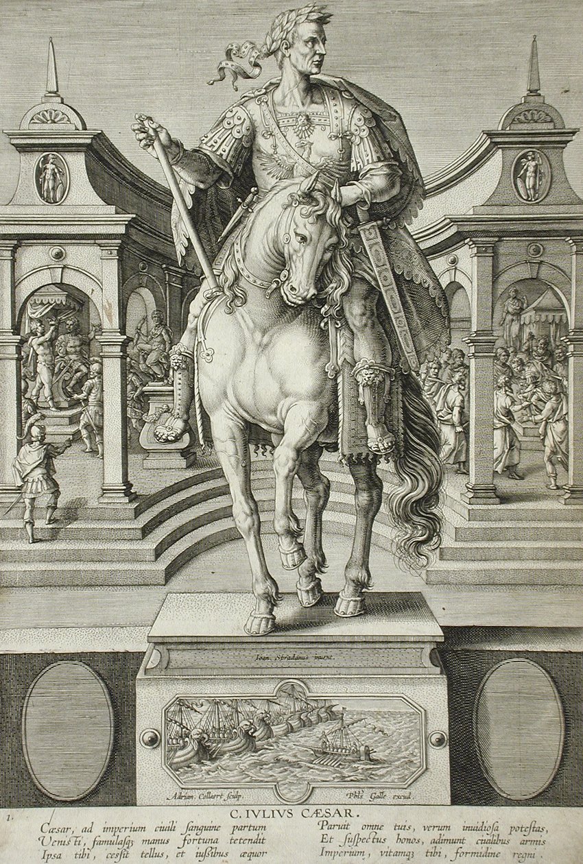 Júlio César de Adriaen Collaert