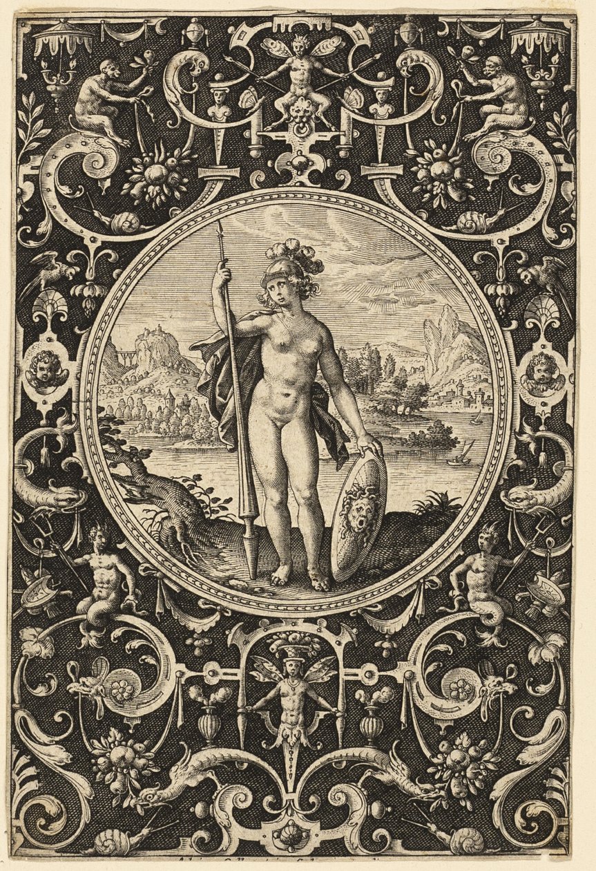 Minerva de Adriaen Collaert
