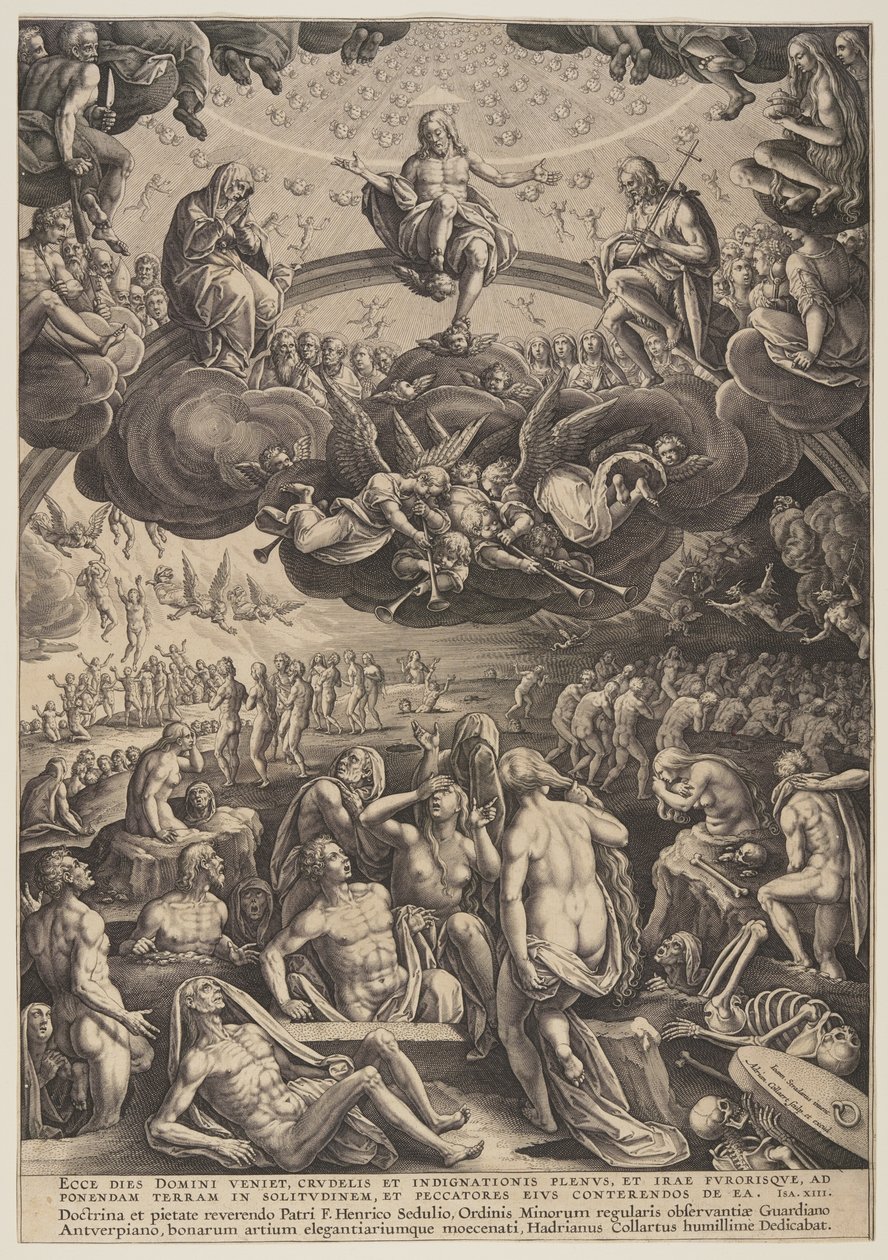 O Juízo Final de Adriaen Collaert