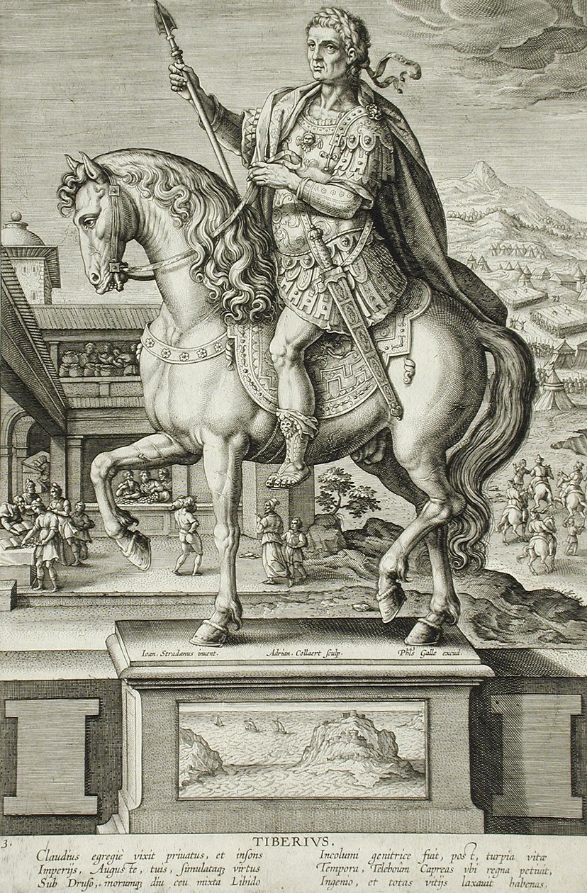Tibério de Adriaen Collaert