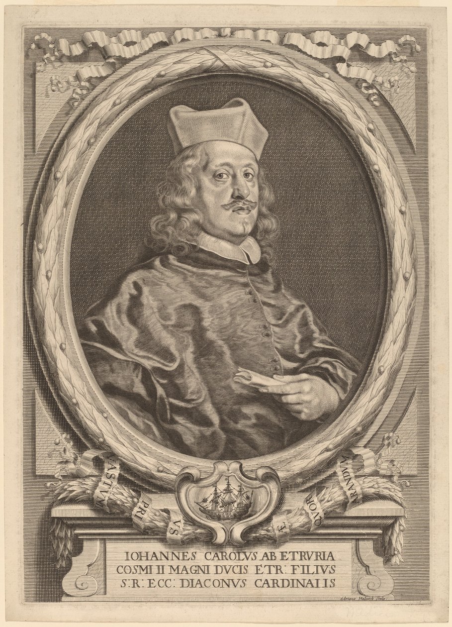 Cardeal Giovanni Carlo dei Medici de Adriaen Haelwegh