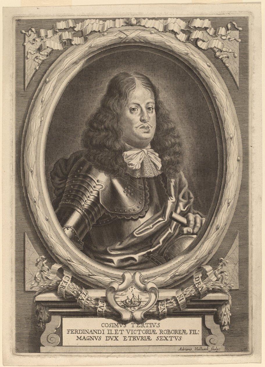 Cosimo III, Grão-Duque da Toscana de Adriaen Haelwegh