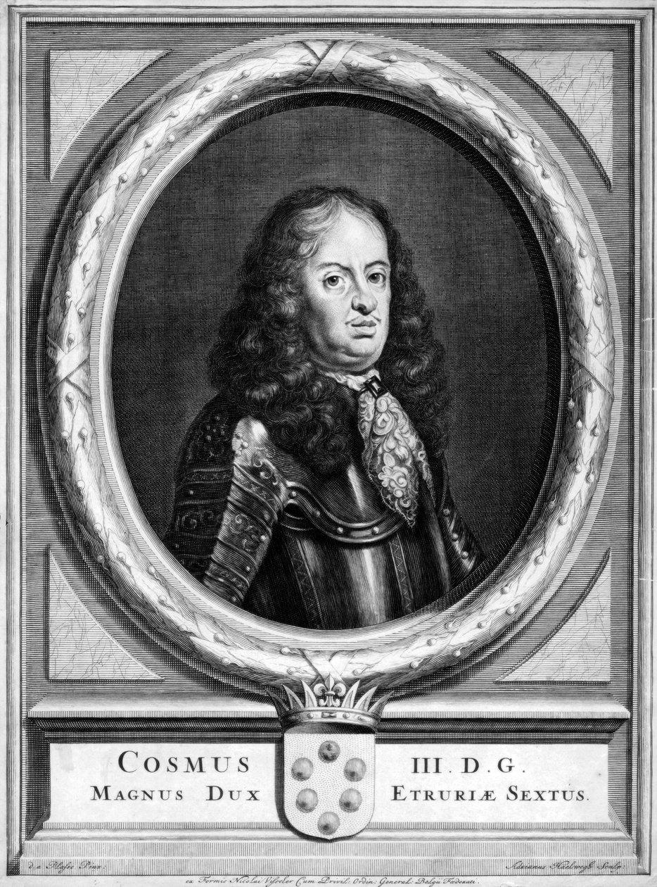 Cosimo III, grão-duque da Toscana, século XVII. de Adriaen Haelwegh