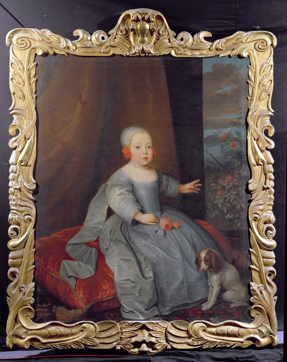 Hon Catherine (d.1719) filha do 2º Lord Colepeper de Adriaen Hanneman