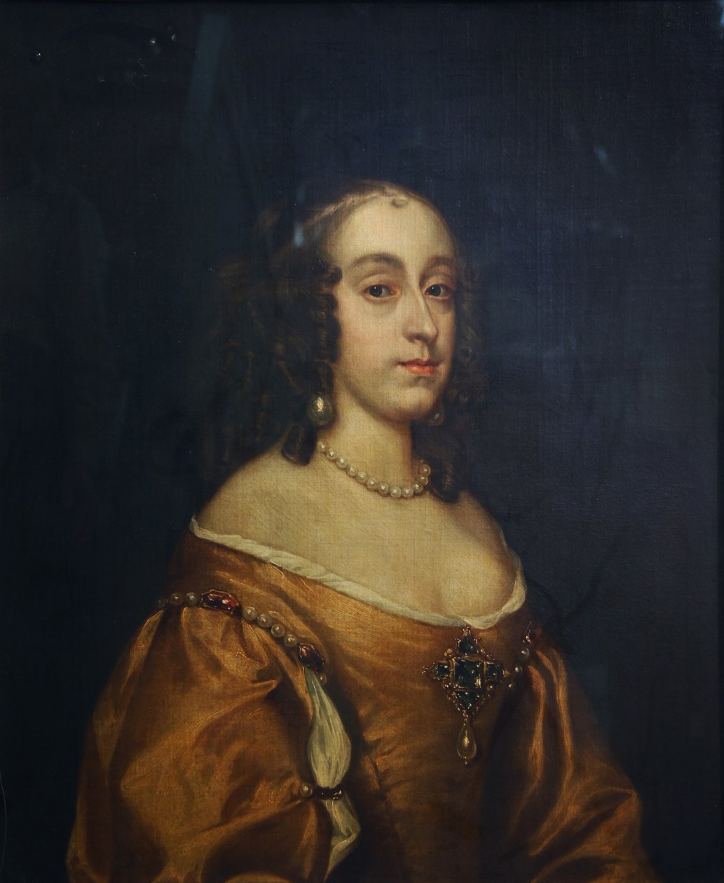 Mary, Princesa Real e Princesa de Orange, c.1656-60 (óleo sobre tela) de Adriaen Hanneman