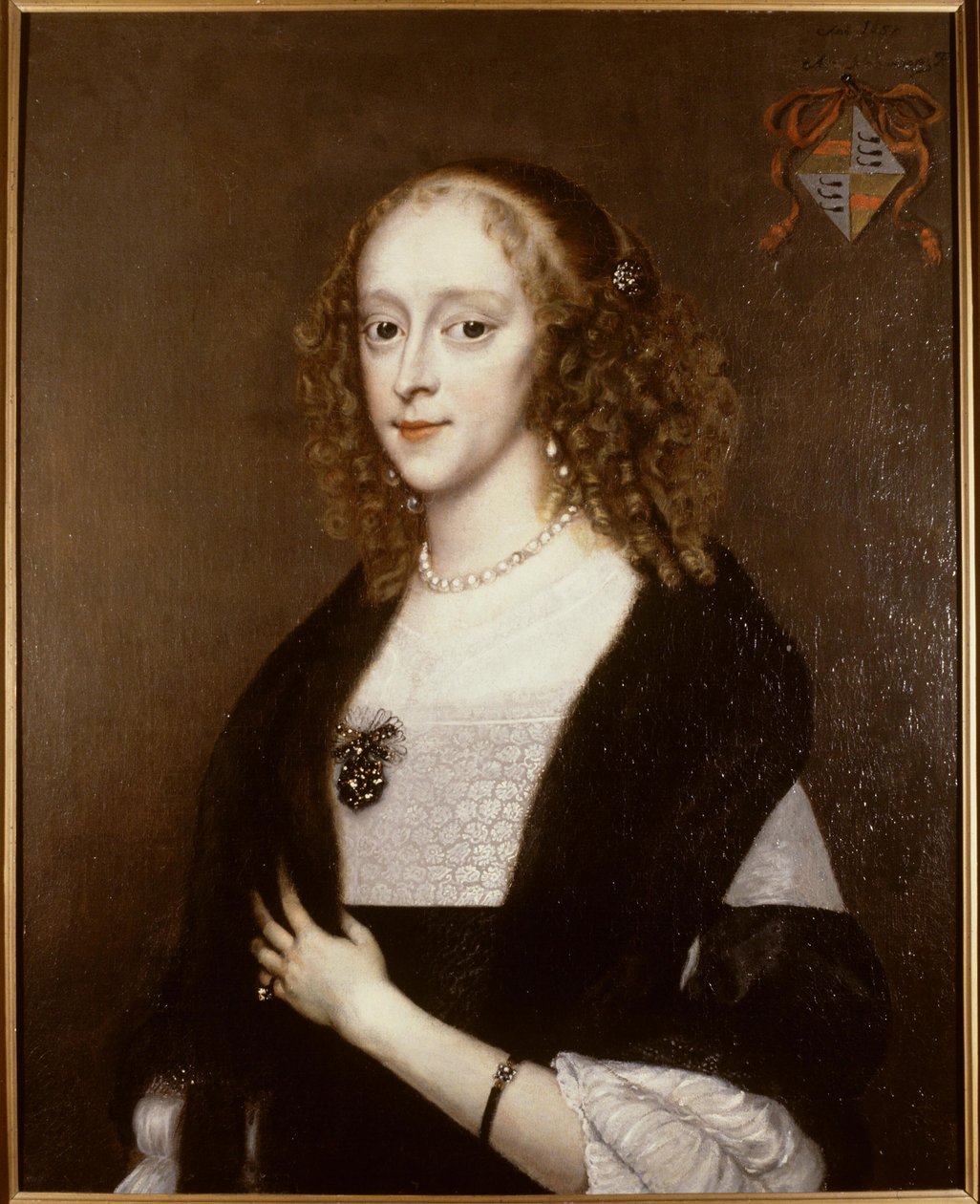 Retrato de Wendela Bicker (1636-1668) de Adriaen Hanneman