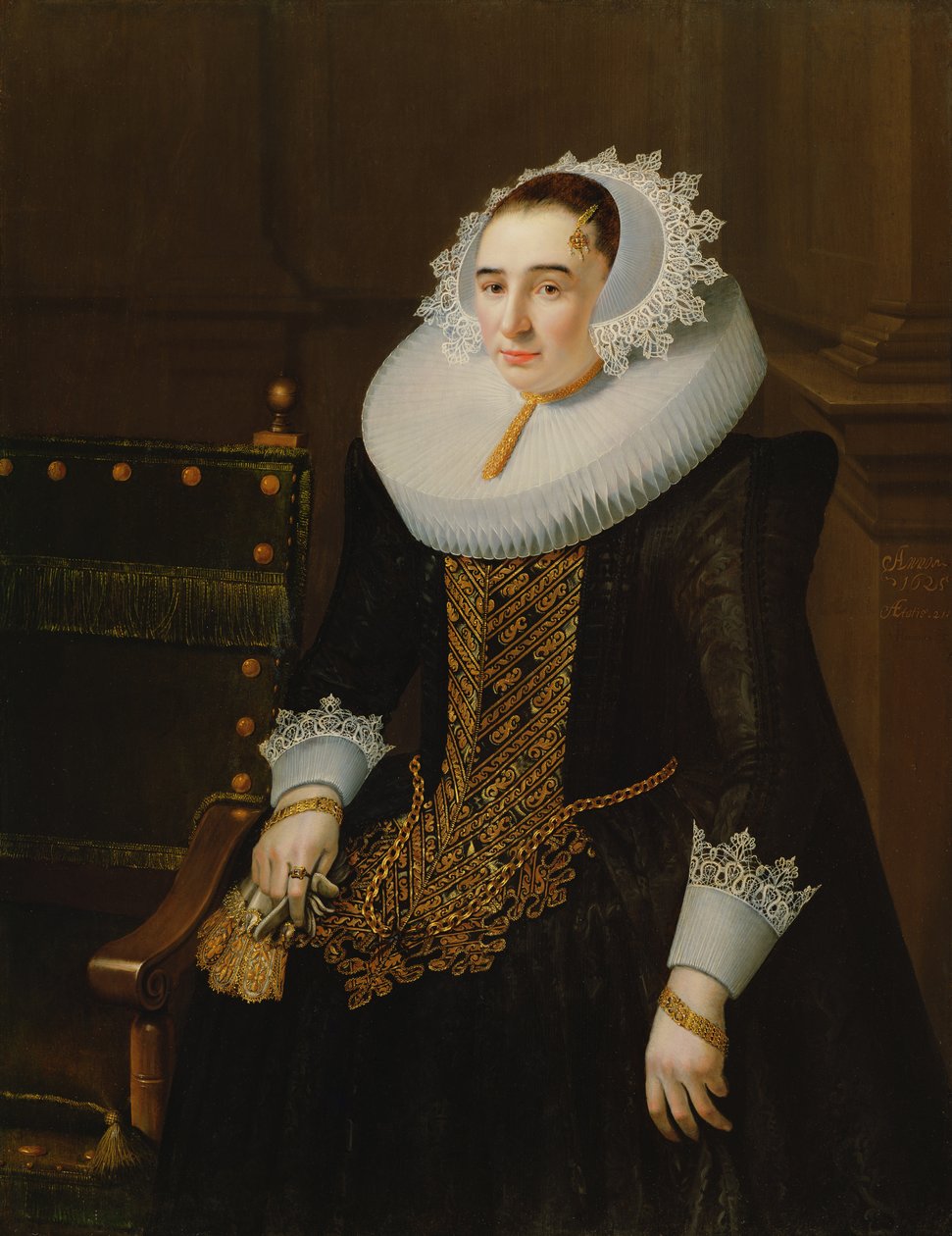Retrato de uma senhora, disse ser princesa Sohns de Adriaen Hanneman