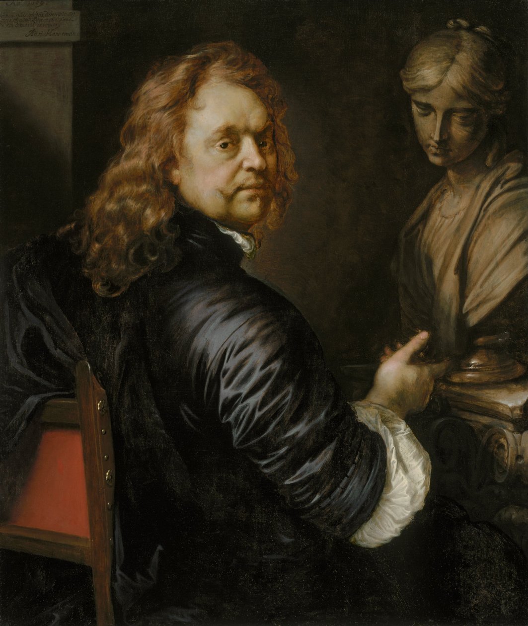 Autorretrato de Adriaen Hanneman