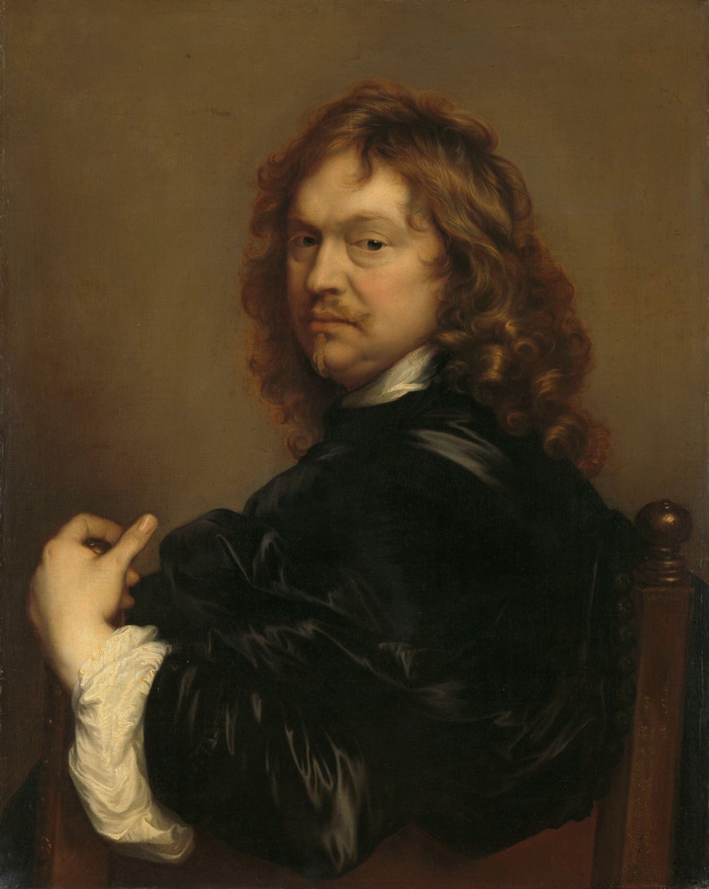 Autorretrato, 1656. de Adriaen Hannemann