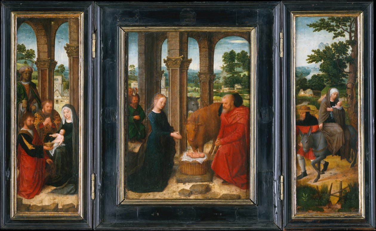 A Vida da Virgem, depois de 1521. de Adriaen Isenbrandt