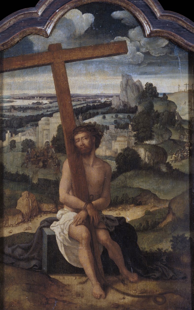 "Le christ de douleurs" (O homem das dores) Peinture d